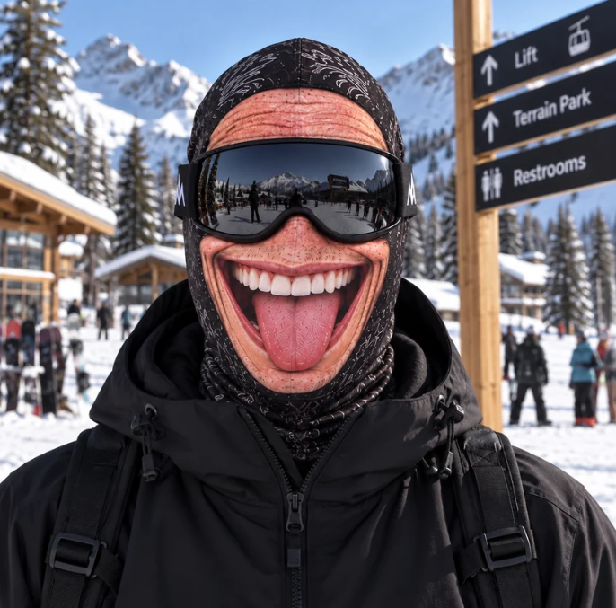 Smiley Ski Masks